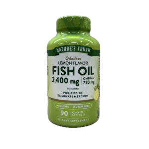 کپسول امگا ۳ نیچرز تروث ۲۴۰۰ میلی‌گرم (90 عددی ) | Nature’s Truth Omega-3 Fish Oil 2400 mg